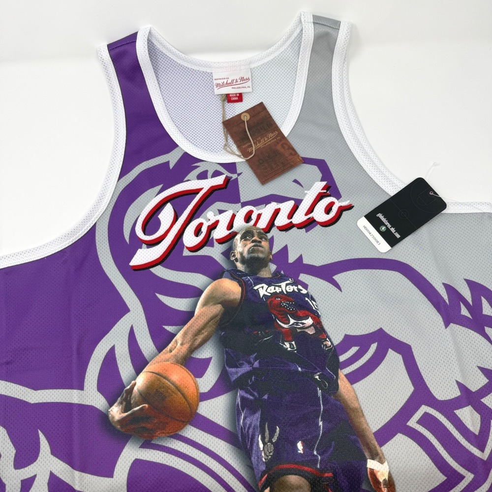 Mitchell & Ness Toronto Raptors Vince Carter Sublimated Tank Jersey‎ Mens Medium
